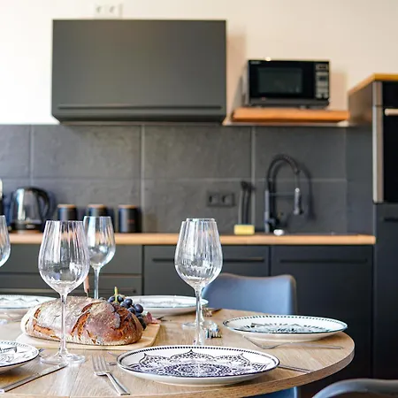 Apartment Essenfusion Wasserturm - Innenstadt Nahe Der Messe, Smarttv, Nespresso, Fully Kitchen Essen