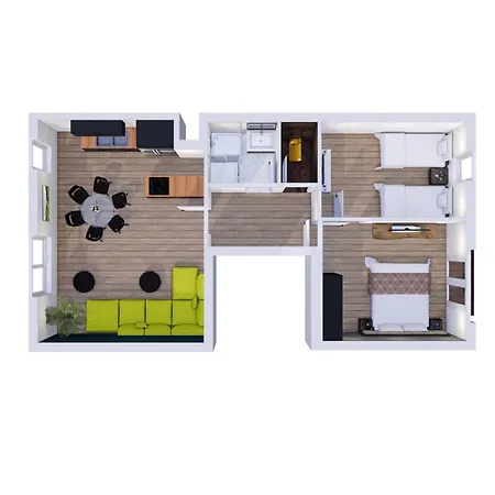 公寓 Essenfusion Wasserturm - Innenstadt Nahe Der Messe, Smarttv, Nespresso, Fully Kitchen *