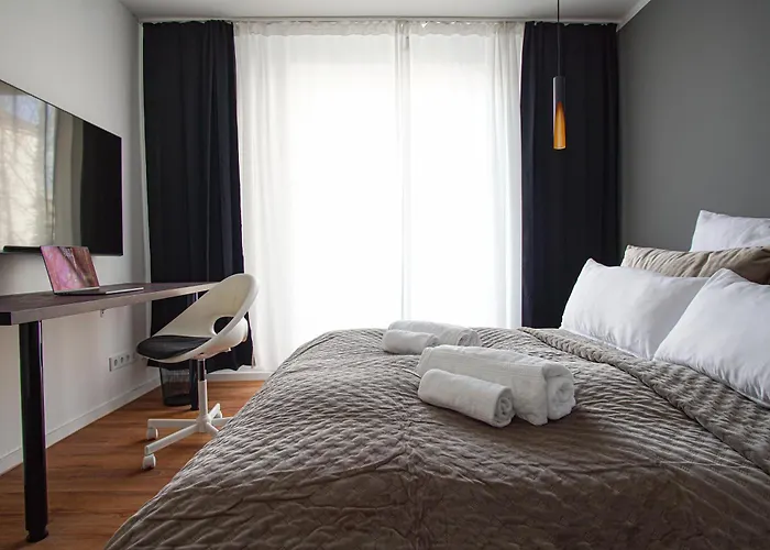 Διαμέρισμα Essenfusion Wasserturm - Innenstadt Nahe Der Messe, Smarttv, Nespresso, Fully Kitchen *