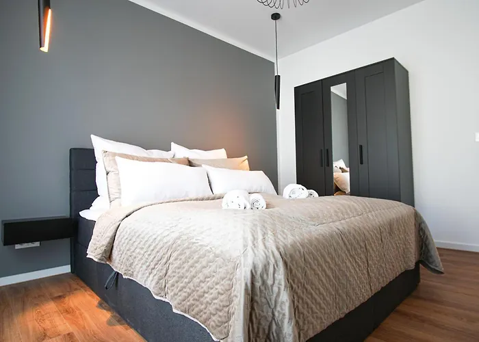 Essenfusion Wasserturm - Innenstadt Nahe Der Messe, Smarttv, Nespresso, Fully Kitchen Διαμέρισμα