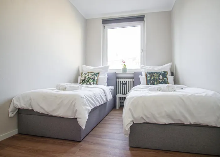 Essenfusion Wasserturm - Innenstadt Nahe Der Messe, Smarttv, Nespresso, Fully Kitchen Apartament Essen