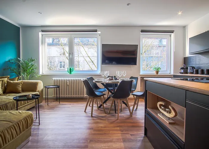 Essenfusion Wasserturm - Innenstadt Nahe Der Messe, Smarttv, Nespresso, Fully Kitchen * Essen