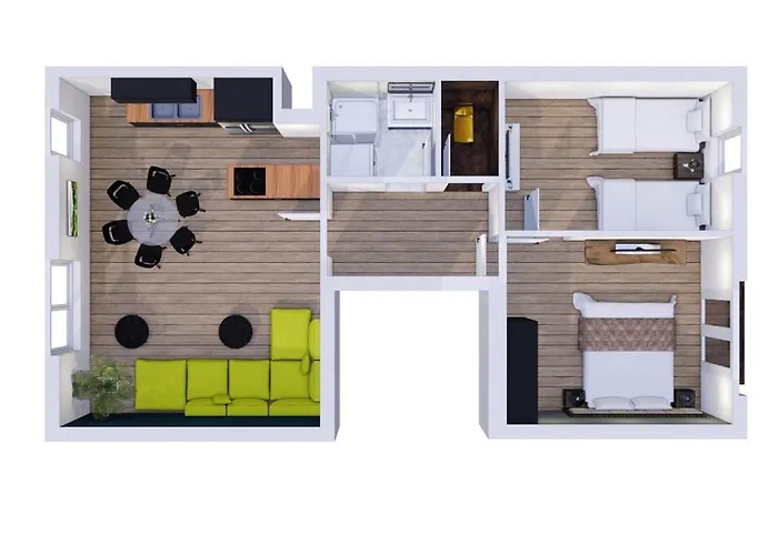 Διαμέρισμα Essenfusion Wasserturm - Innenstadt Nahe Der Messe, Smarttv, Nespresso, Fully Kitchen *